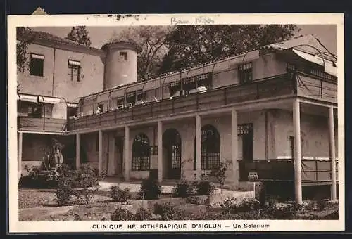 AK Aiglun, Clinique Heliotherapique, Un Solarium