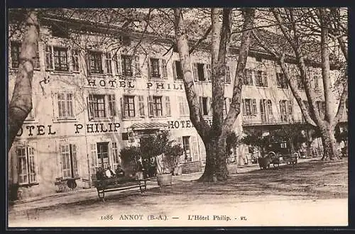 AK Annot /B.-A., L`Hôtel Philip