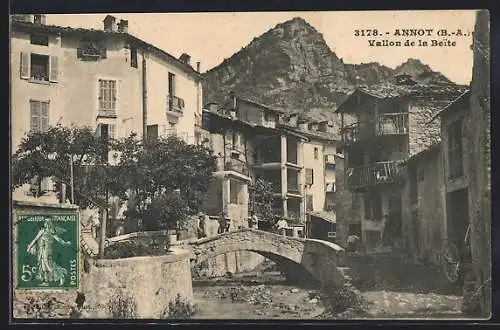 AK Annot /B.-A., Vallon de la Beite