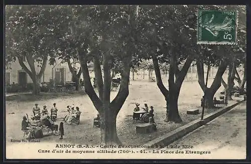 AK Annot, La Place des Étrangers