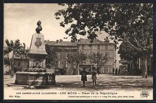 AK Les Mées, Place de la République