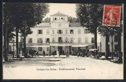 AK Gréoux-les-Bains, Etablissement Thermal