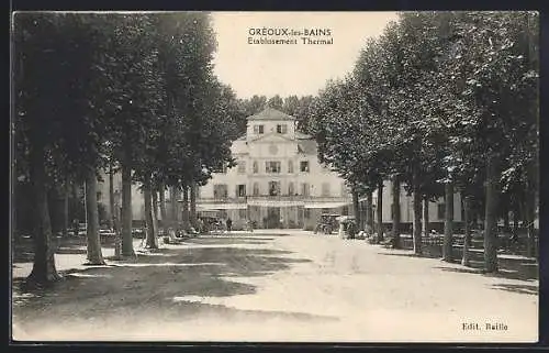 AK Gréoux-les-Bains, Etablissement Thermal