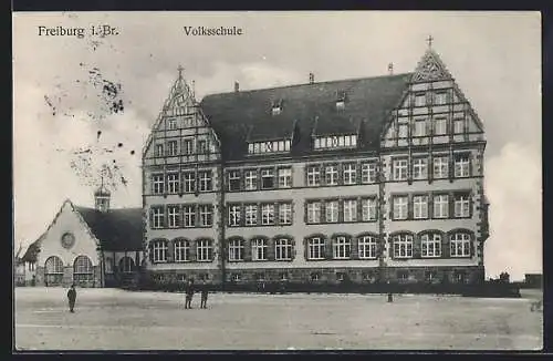 AK Freiburg i. Br., Kinder vor der Volksschule