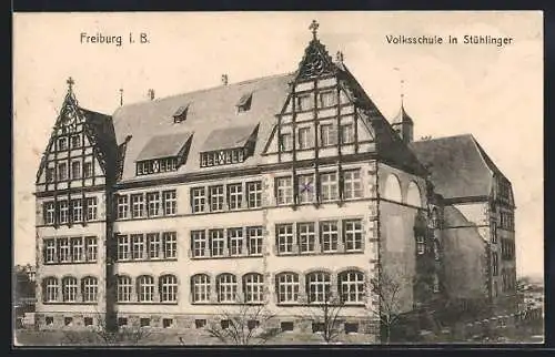 AK Freiburg i. B., Volksschule in Stühlinger