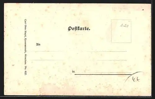 AK München, Denkmal Maximilian II.