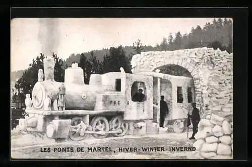 AK Martel, Hiver-Winter-Inverno, Les Ponts