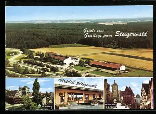 AK Weingartsgreuth, Autobahn-Rasthaus-Motel Steigerwald