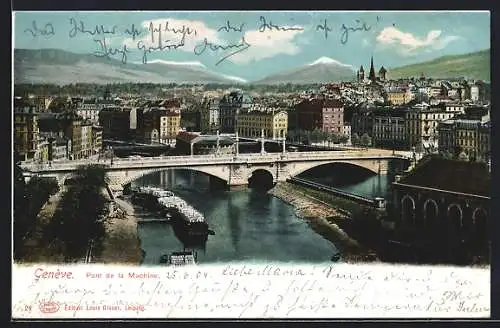 AK Genève, Pont de la Machine