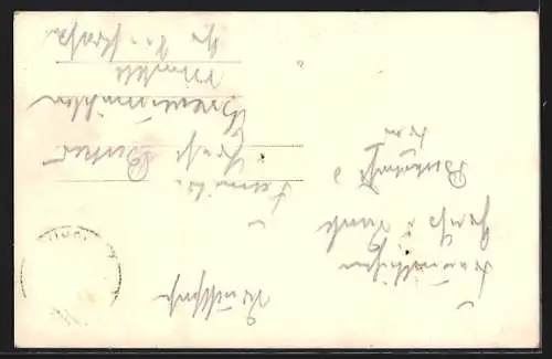 AK Andermatt, Ortsansicht mit Bergpanorama