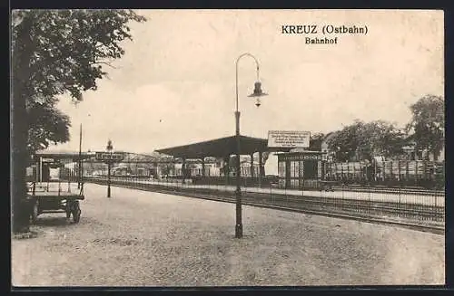 AK Kreuz, Gleise des Bahnhofs