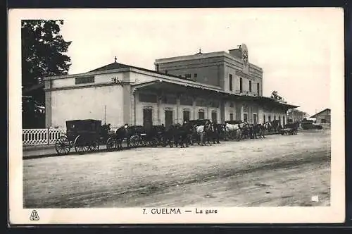 AK Guelma, La gare