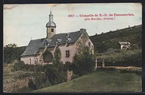 AK Foncourrieu près Marcillac, Chapelle de N.-D.