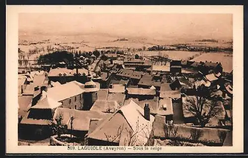 AK Laguiole /Aveyron, Sous la neige