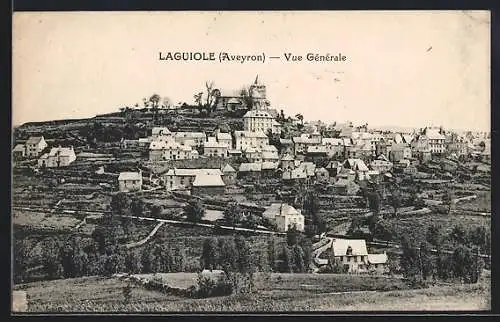 AK Laguiole /Aveyron, Vue Générale