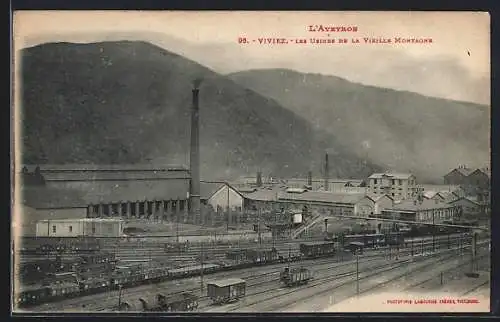 AK Viviez /Aveyron, Les Usines de la Vieille Montagne