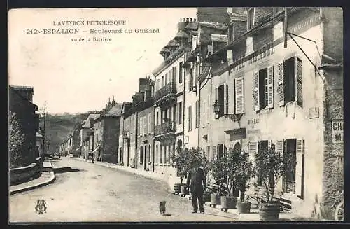 AK Espalion /Aveyron, Boulevard du Guizard