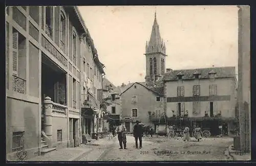 AK Laissac, Hôtel, La Grande Rue