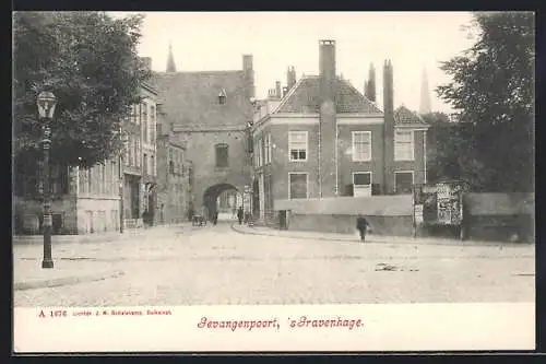 AK s`Gravenhage, Gevangenpoort