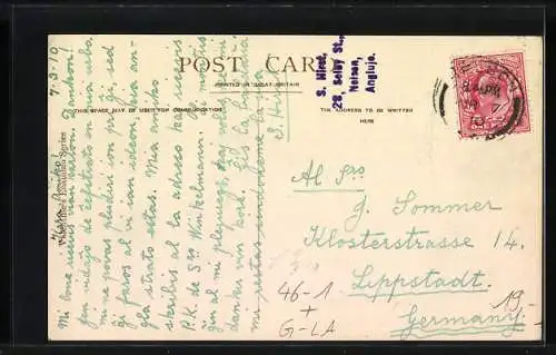 AK Nelson, Tram on Scotland Road, Passepartout