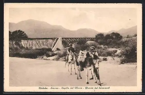 AK Córdoba, Sierras, Capilla del Monte, Puente del ferrocarril