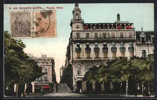 AK Buenos Aires, Palace Hôtel, Ortspartie