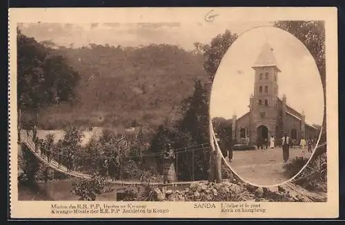 AK Sanda, L`eglise et le pont