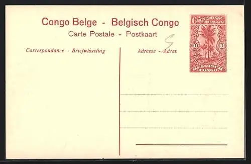 AK Congo Belge, Pont de la Lukule dans le Mayumbe