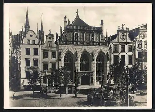 AK Danzig, Artushof am Langemarkt