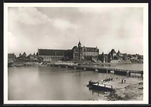 AK Marienburg / Malbork, Hoch- & Mittelschloss