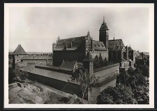 AK Marienburg / Malbork, Die Marienburg