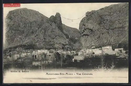 AK Moustiers-Ste-Marie, Vue Générale