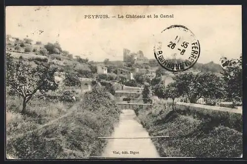 AK Peyruis, Le Chateau et le Canal