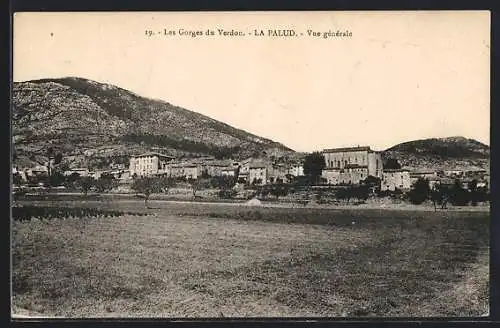 AK La Palud, Les Gorges du Verdon, Vue générale