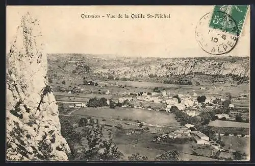 AK Quinson, Vue de la Quille St-Michel