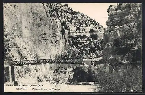 AK Quinson, Passerelle sur le Verdon