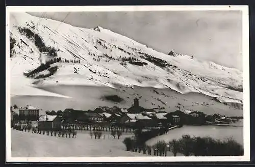 AK Larche, Vue générale en hiver