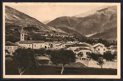 AK Saint-André-les-Alpes, Vue générale