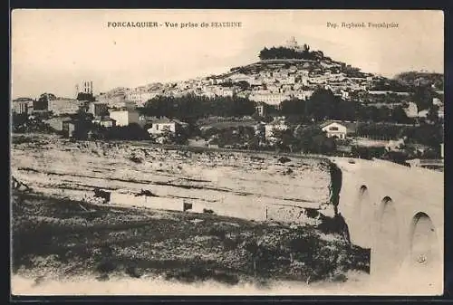 AK Forcalquier, Vue prise de Beaudine