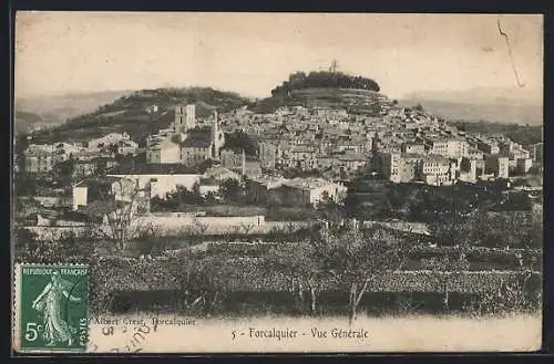 AK Forcalquier, Vue Générale