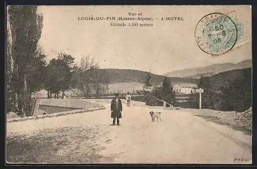 AK Logis-du-Pin /Basses-Alpes, L`Hotel et Var