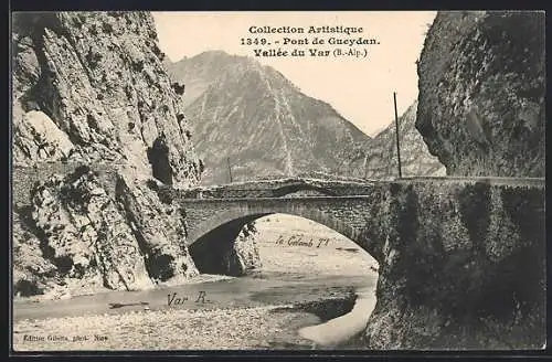 AK Gueydan, Vallée du Var, Le Pont