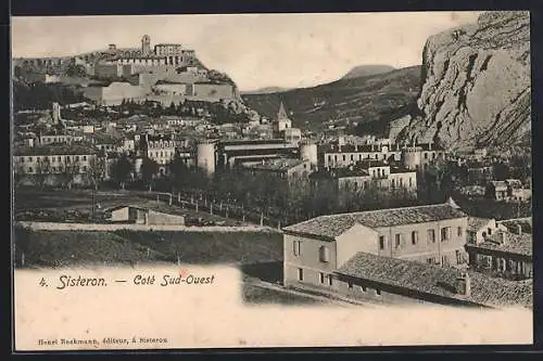 AK Sisteron, Coté Sud-Ouest, Panorama