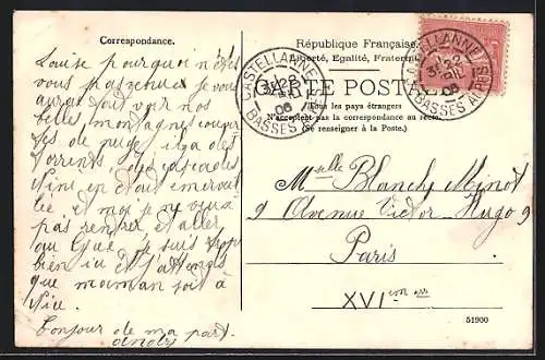 AK Castellane, Le pont du Roc