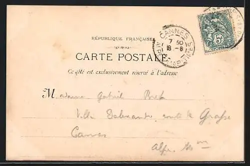 AK Colmars-les-Alpes, Vue générale