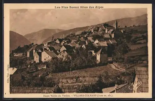 AK Villars-Colmars, vue generale