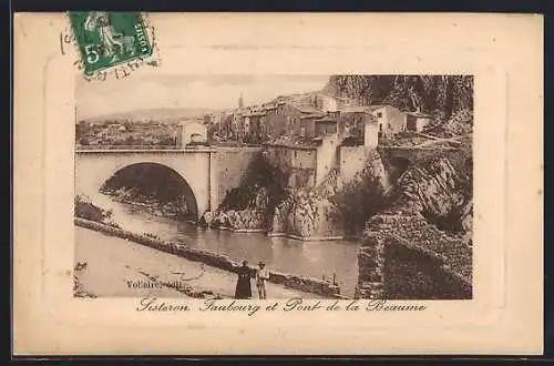 AK Sisteron, Faubourg et Pont de la Beaume