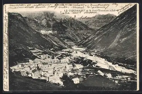 AK La Condamine, Vue générale et le Fort Tournoux