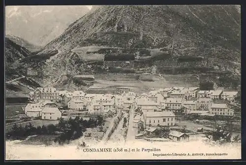 AK Condamine, Vue général et le Parpaillon