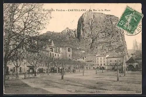 AK Castellane, Le Roc et la Place